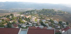 엘론 모레, 서안 지구