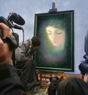 호세인 누리가 묘사한 성모 마리아