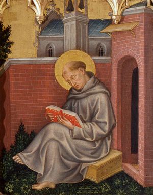 젠틸레 다 파브리아노가 그린 토마스 아퀴나스