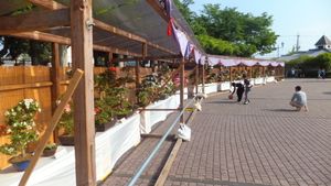 가토시 꽃과 녹색 축제(2014년 5월 24일)