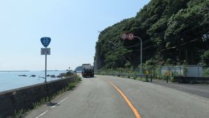 와카야마현 신구시 사노 (2017년 7월)