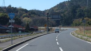 돗토리현 요나고시 후루이치의 요나고 바이패스