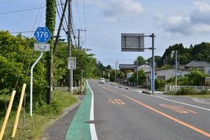 지바현도 제176호선 이스미시 야마다 구간 (2015년 6월)