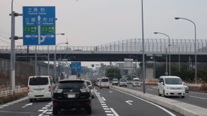 가나마치 바이패스 (국도 제298호선과의 교차, 지바현 마쓰도시 가미야기리)