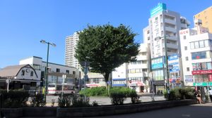 무카이가오카유엔역 앞 로터리, 상업 시설