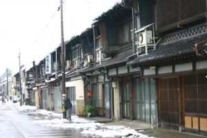 고마쓰시의 옛 시가지