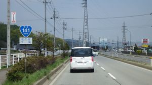 우스다~노자와 바이패스 구간나가노현 사쿠시 우스다스와