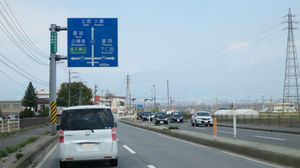 국도 제142호선·국도 제254호선과의 분기 (나가노현 사쿠시 미츠카)