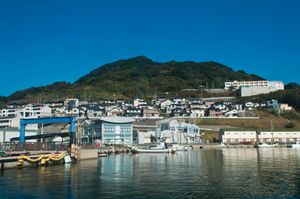 복구사업 6년이 지난 2014년 10월의 겐카이섬 마을.