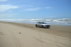 하쿠이에 있는 치리하마 나기사 드라이브웨이