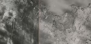 1938년 바히르 다르의 항공 사진