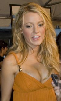 2008년 8월 3일, 영화 《청바지 돌려입기 2》 뉴욕 시사회에서 라이블리.