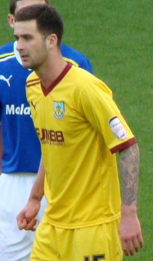 2012년 번리에서 뛰는 에드거