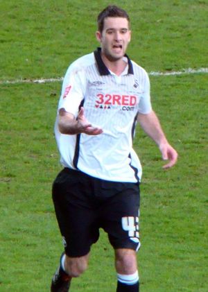 2010년 스완지 시티에서 뛰는 에드거