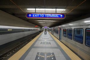 클리블랜드 RTA의 공항역.