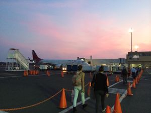 엘살바도르 국제공항의 4번 게이트