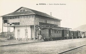 1905년 킨디아 역.