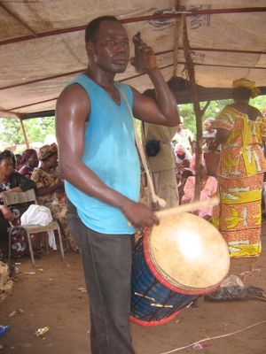 말리의 카손카 연주자