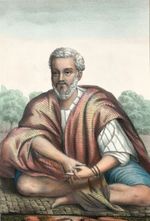 무어인트라르자 세네갈강 계곡 지역의 남성, 아베 데이비드 보일랏, 1853