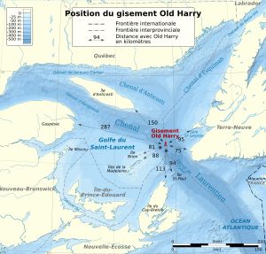 올드 해리 유전은 퀘벡주와 뉴펀들랜드 래브라도 경계에 위치해 있다.