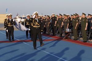 푸타 해군 기지에서의 행사