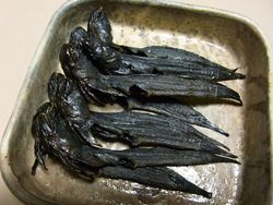 짱뚱어 건어물(2009년 10월 30일 촬영)