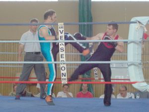 차세 프론탈(chassé frontal)(앞차기)