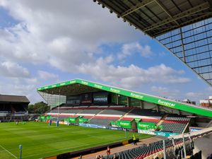 2024년 8월 공개 훈련에서 촬영된 웰포드 로드의 웨스트 스탠드