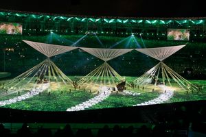 원주민들의 퍼포먼스