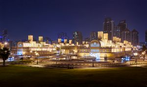 밤의 샤르자 센트럴 수크