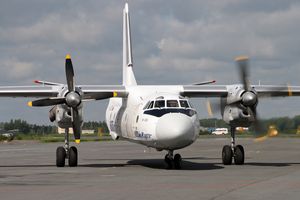 UTair Cargo An-26, 풀코보 공항