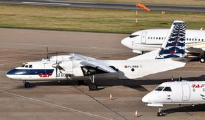 RAF-Avia An-26B, 버밍엄 공항