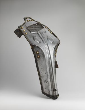 Shaffron (낙타 머리 방어구) (낙타용) (터키, 17세기경으로 추정)