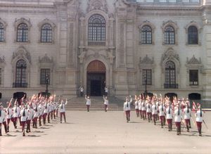대통령궁 근위병 교대식