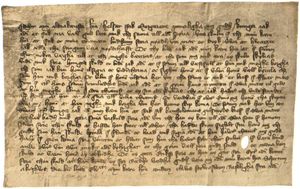 마르가레트가 호콘에게 보낸 편지, ca 1370