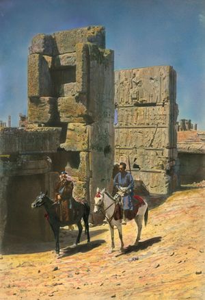 1920년대 페르세폴리스, 해럴드 웨스턴 촬영