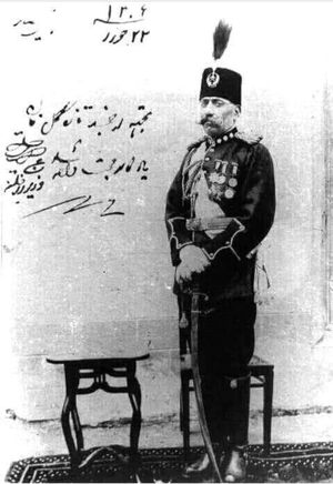 야전 원수 와지르 압둘 아지즈 칸 샤가지. 아마눌라 칸 국왕 치하의 국방부 장관이자 내무부 장관.