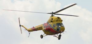 폴란드의 Mi-2 Plus 구급 헬기