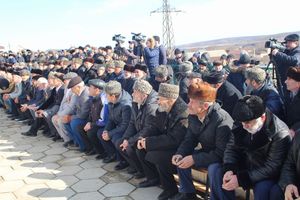 강제 이주 기념일인 2017년 2월 23일 아우흐에서 열린 집회