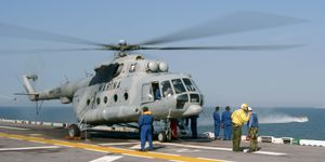 멕시코 해군 Mi-17 on the