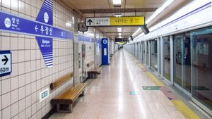 우장산역 승강장