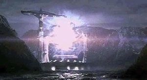 영화 속 (두 번째) 기계가 일본 홋카이도에서 작동하는 모습