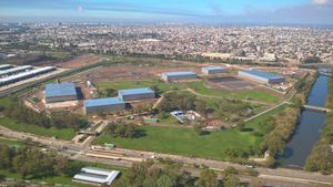 올림픽 공원의 2018년 5월 모습