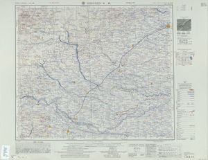 石門}}으로 표기됨)이 포함된 지도(AMS, 1954)