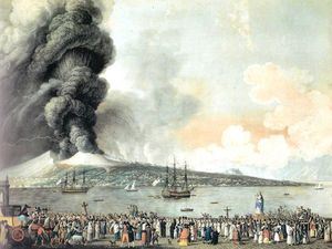 1794년 베수비오산의 분화