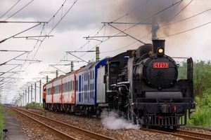 일본의 C57형 증기 기관차와 같은 형태의 타이완 철도 CT270형 증기 기관차