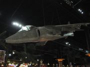 촬영에 사용된 해리어 전투기의 레플리카