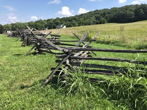 벅 앤드 레일 울타리는 서부 버지니아에서 볼 수 있는데, 미국 남북 전쟁의 동부 전역에서 흔히 사용되었다. 목재가 풍부하게 공급되는 한 쉽게 만들 수 있었기 때문이다. 전쟁의 양측 병사들은 캠프파이어를 위해 이 울타리의 나무를 사용했다.