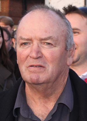 중년 남성의 얼굴 클로즈업