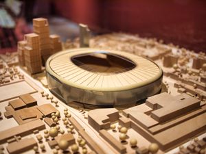 노섬벌랜드 개발 프로젝트의 건물 모형